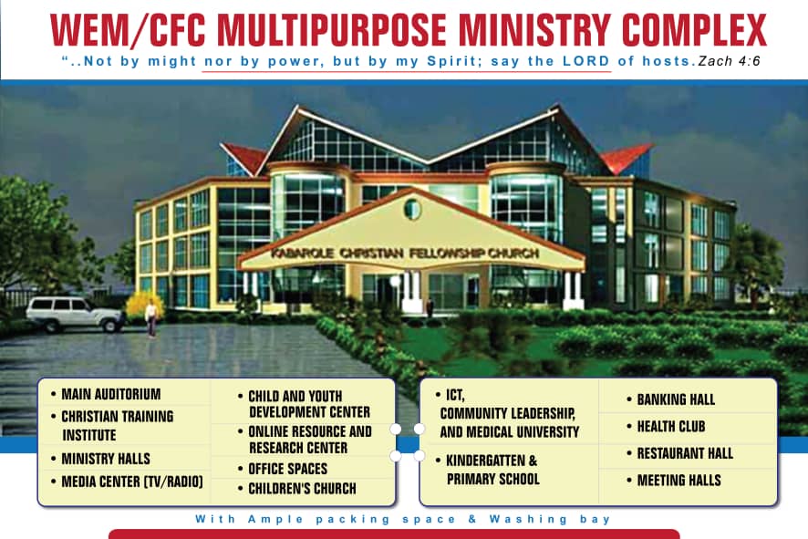 WEM/CFC Multipurpose Ministry Complex - Cathedral Construction Vision